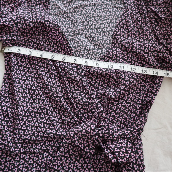 ZARA Printed Purple Jumpsuit - Picture 5 of 8